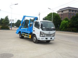 國(guó)六多利卡D6 福瑞卡F6擺臂式垃圾車(chē)